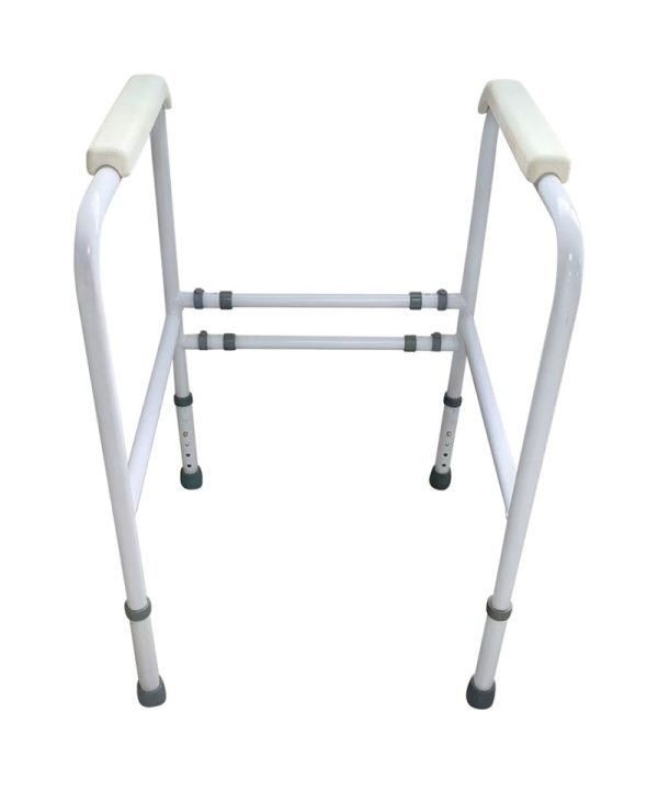 Height Adjustable Bathroom Safety Frame Handicap toilet safety grab bar Folding Toilet Safety Rail