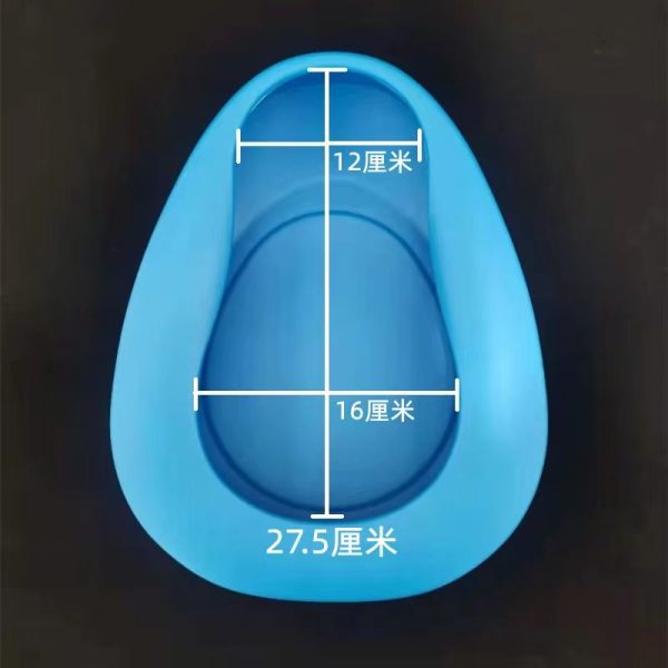 Bedpan for Women Men Elderly Female Male Bedridden Plastic Patient Hospital Home Bed Pan Emergency Device - Image 3